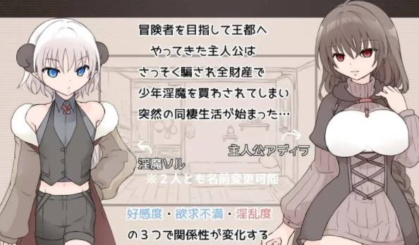 图片[2]-【养成SLG/同居睡J】淫魔生活V1.1 AI汉化+全CG [PC+338M]-比心acgn