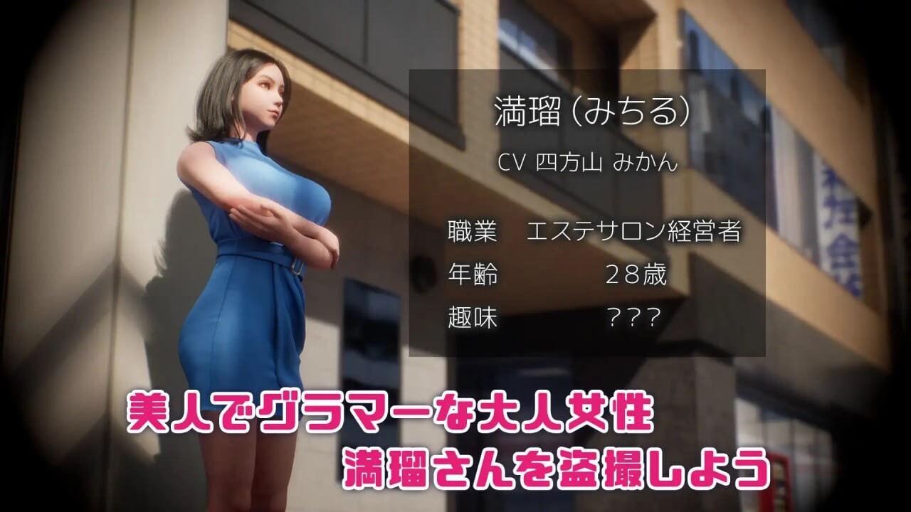 【日式3D/互动/全动态/PC】盗撮代行 -秘密拍摄- 盗撮代行 -Taking pictures secretly- 生肉版 [PC]-比心acgn