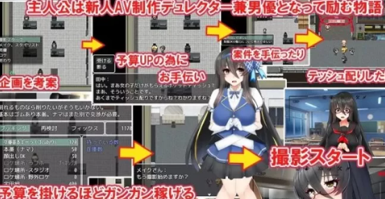 图片[2]-【RPG/汉化/PC/安卓】成人影片中的女孩 AI汉化版 [PC/安卓]-比心acgn