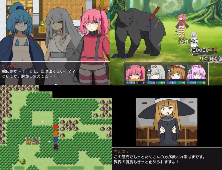 图片[2]-【日式RPG/魔物娘/雌小鬼/PC】双子与异世界探险   v25.03.10 AI汉化版 [PC]-比心acgn